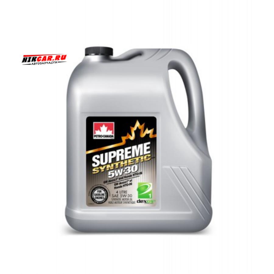 MOSYN53C16 PETRO-CANADA Масло моторное синтетическое Supreme Synthetic 5W-30, 4л