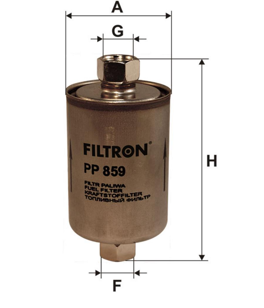 Топливный фильтр FILTRON PP859 купить в Россия, с доставкой