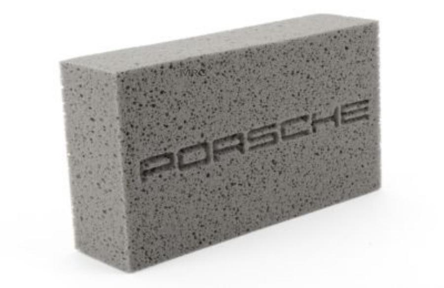 00004400096 PORSCHE Губка для ухода за автомобилем Porsche Tequimpment Scripted Car Wash Sponge