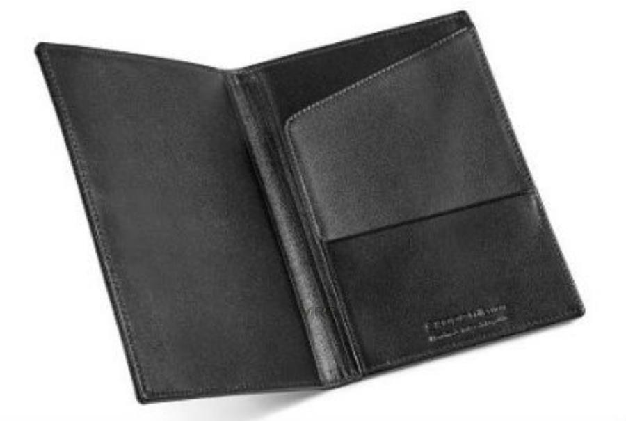 000087403F VAG Обложка для автодокументов Skoda Leather ID Case Black