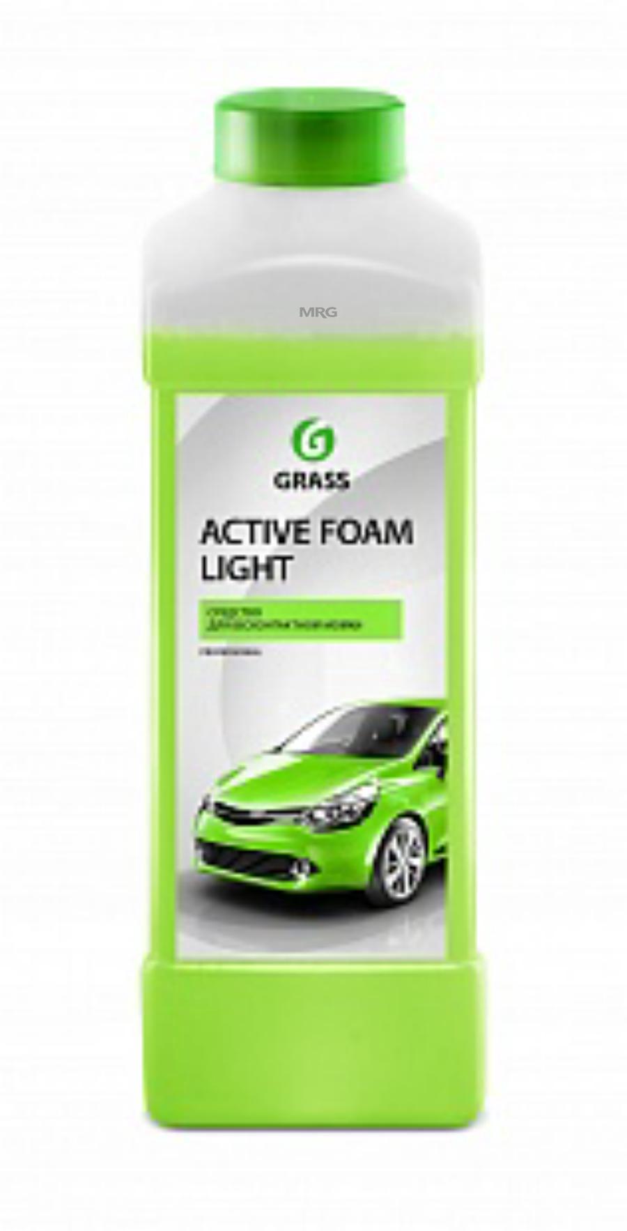 132100 GRASS Автошампунь GRASS Active Foam Light для бесконтактной мойки  (1л) – купить с удобной доставкой на MRG в Москве