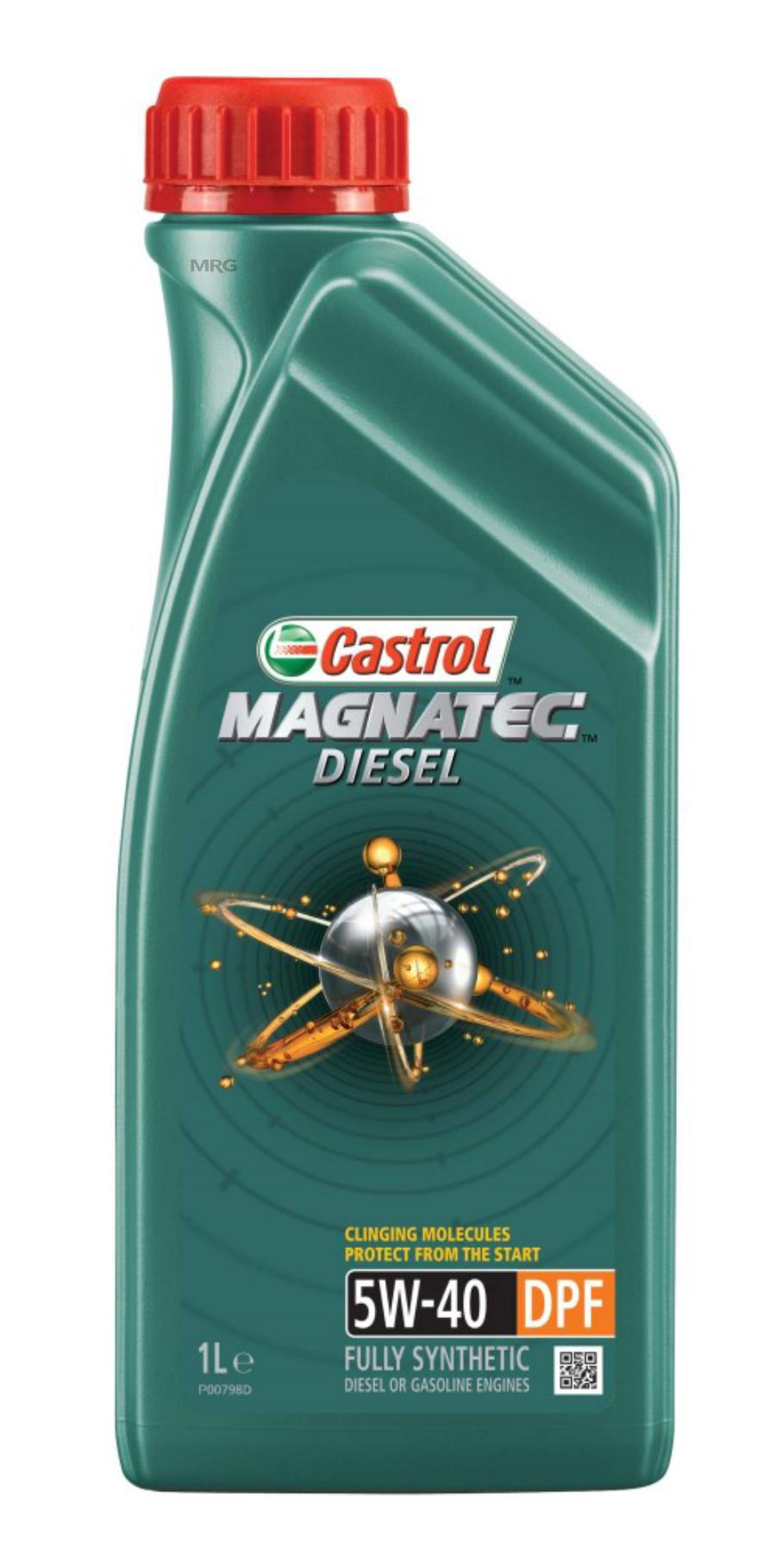 156EDC CASTROL Масло моторное синтетическое Magnatec Diesel DPF 5W-40, 1л