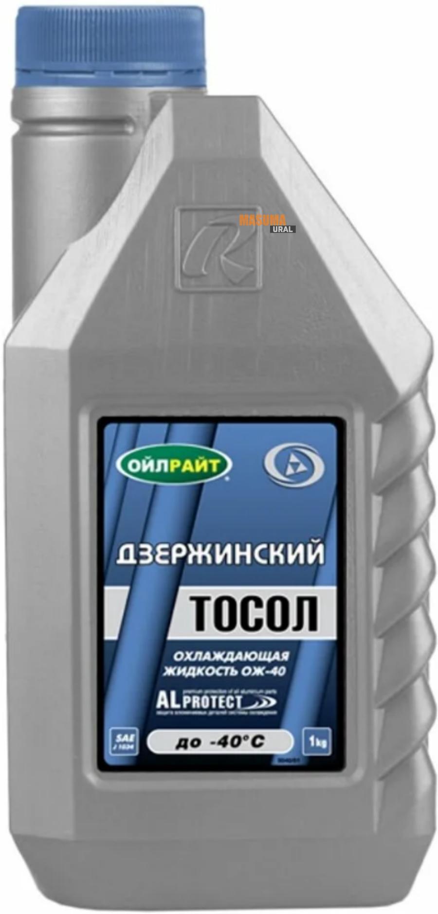 5040 OIL RIGHT Тосол ож-40 дзержинский, 1 кг,