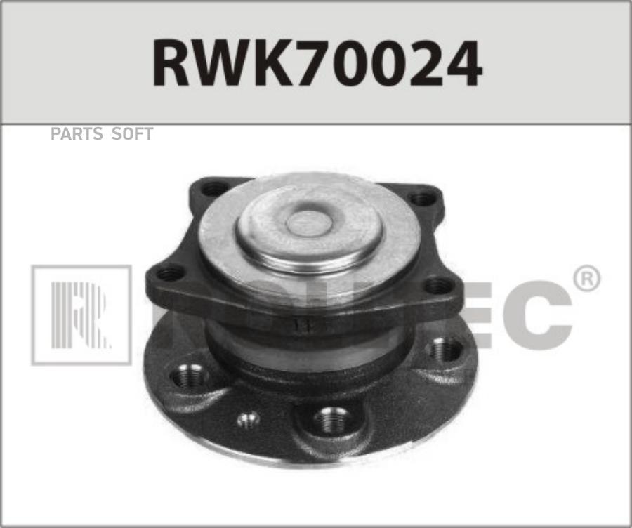 RWK70024 ROLLTEC Комплект подшипников колес