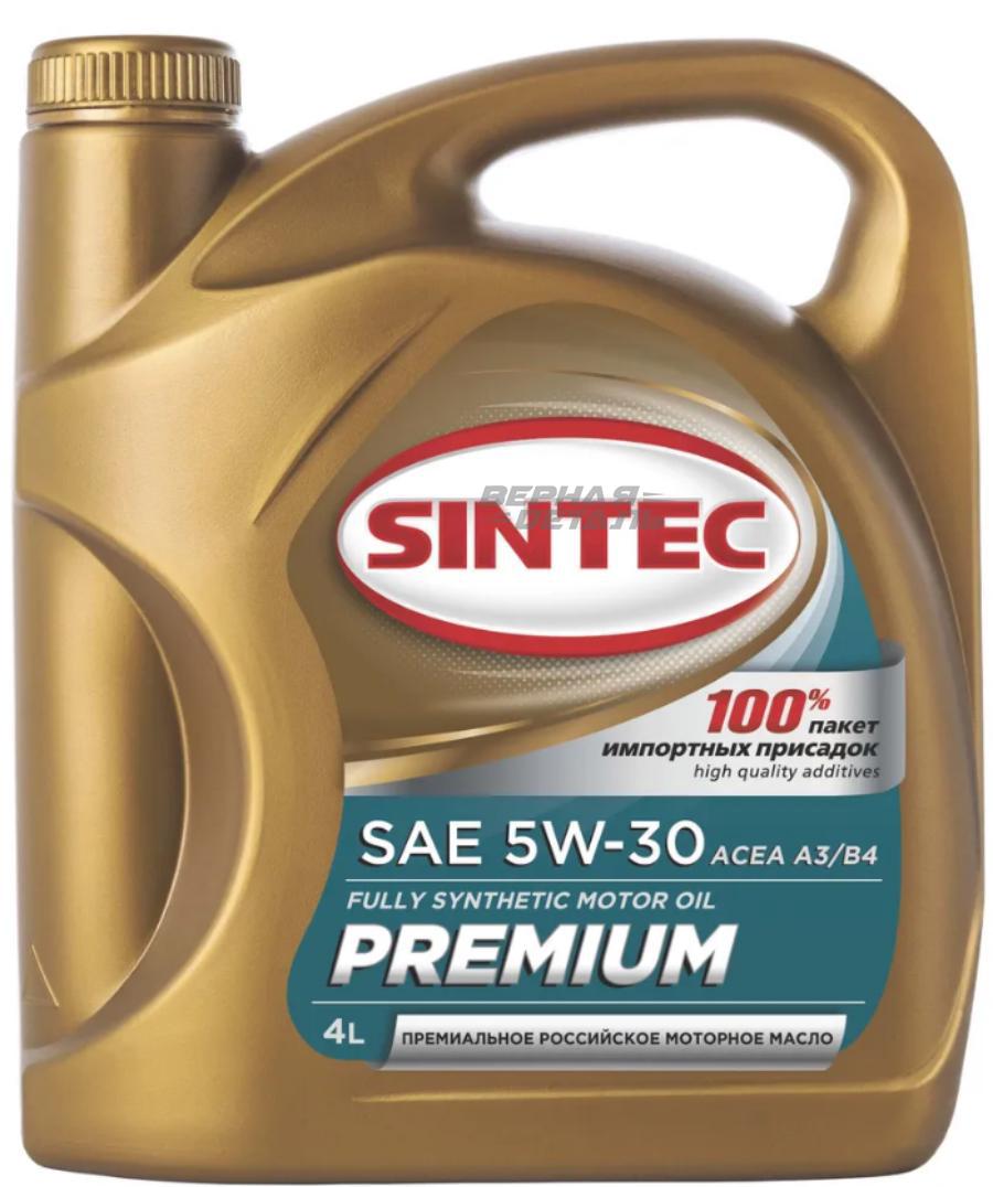 801969 SINTEC Масло моторное синтетическое Premium 5W-30