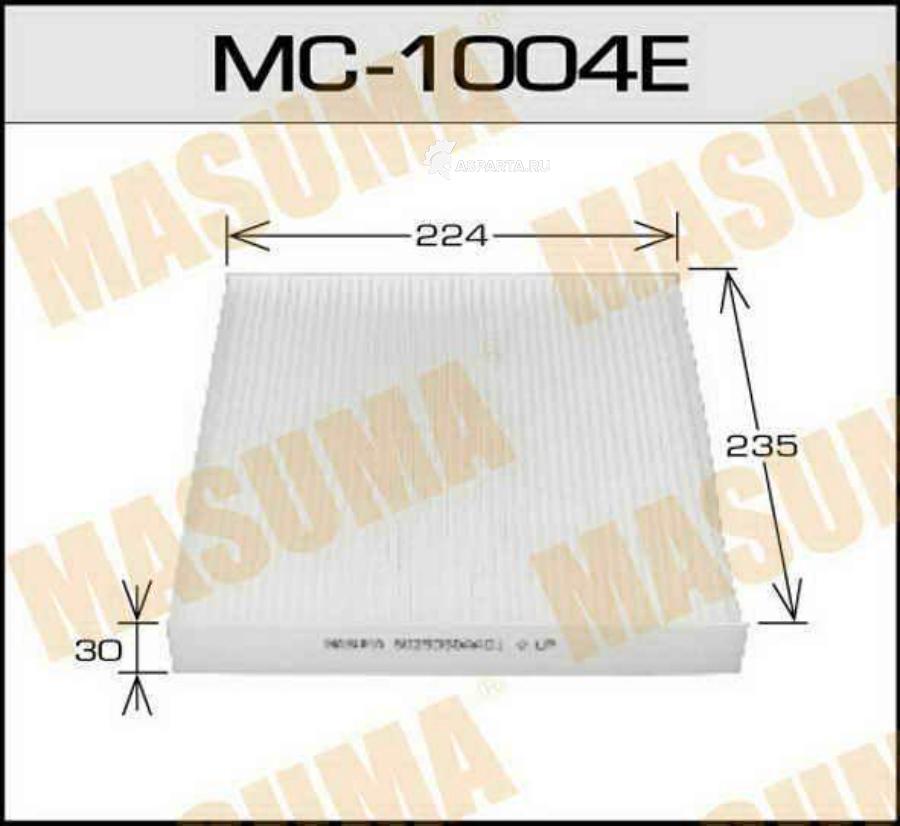 MC1004 MASUMA Фильтр, воздух во внутренном пространстве