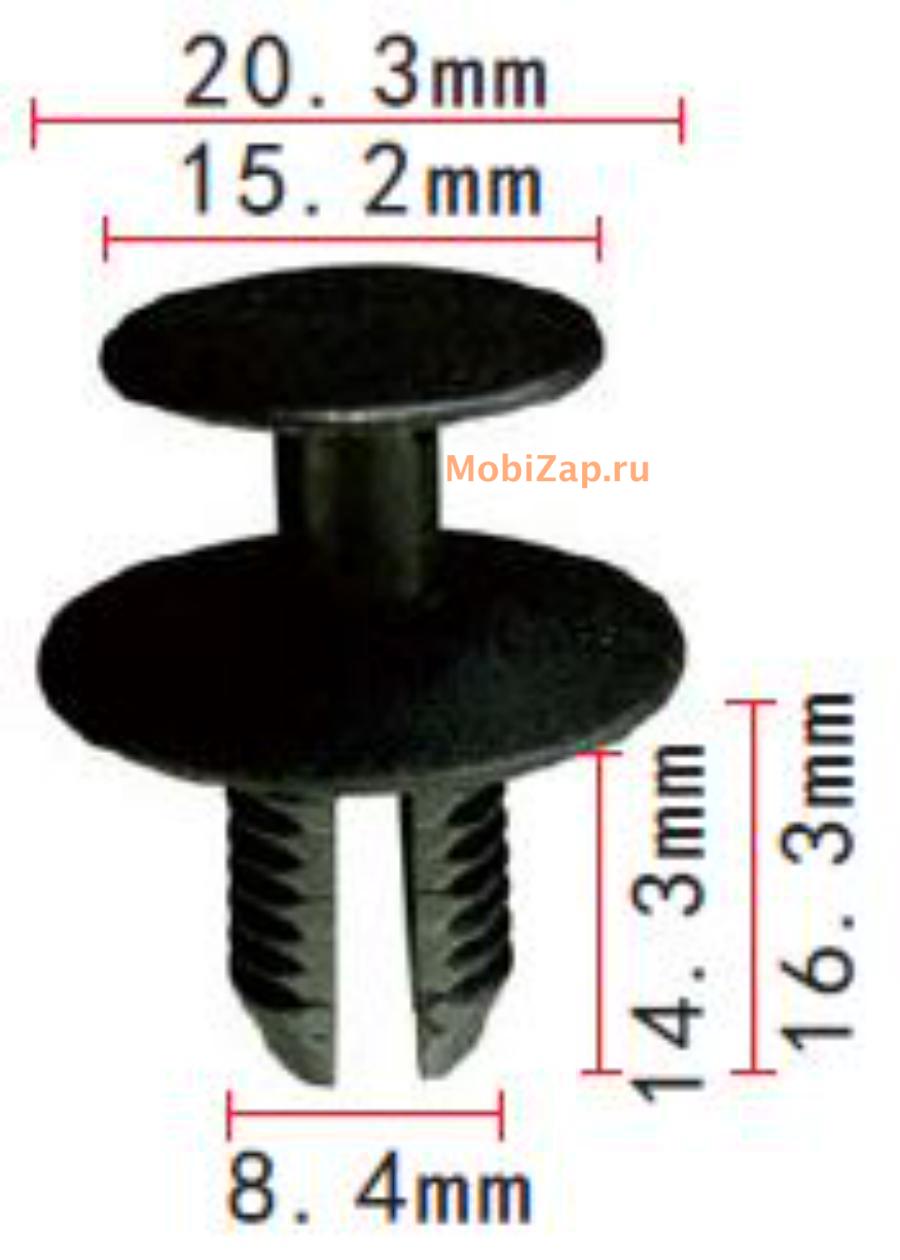 АВТОКРЕП AK1114163 Клипса купить в Москве | mobizap.ru
