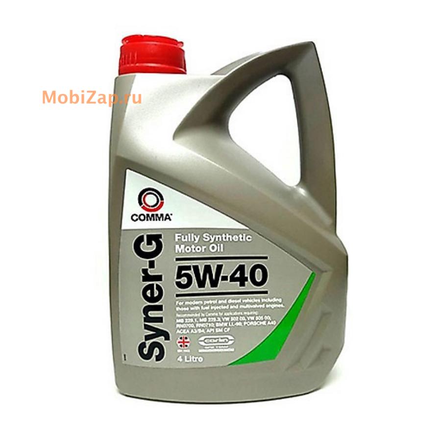 Acea a3. Syn5l comma Syner g 5w40. Моторное масло Комма 5w40. Comma Syner-g 5w-40 4 л.. Масло моторное 5w40 comma 4л синтетика SYNERG.