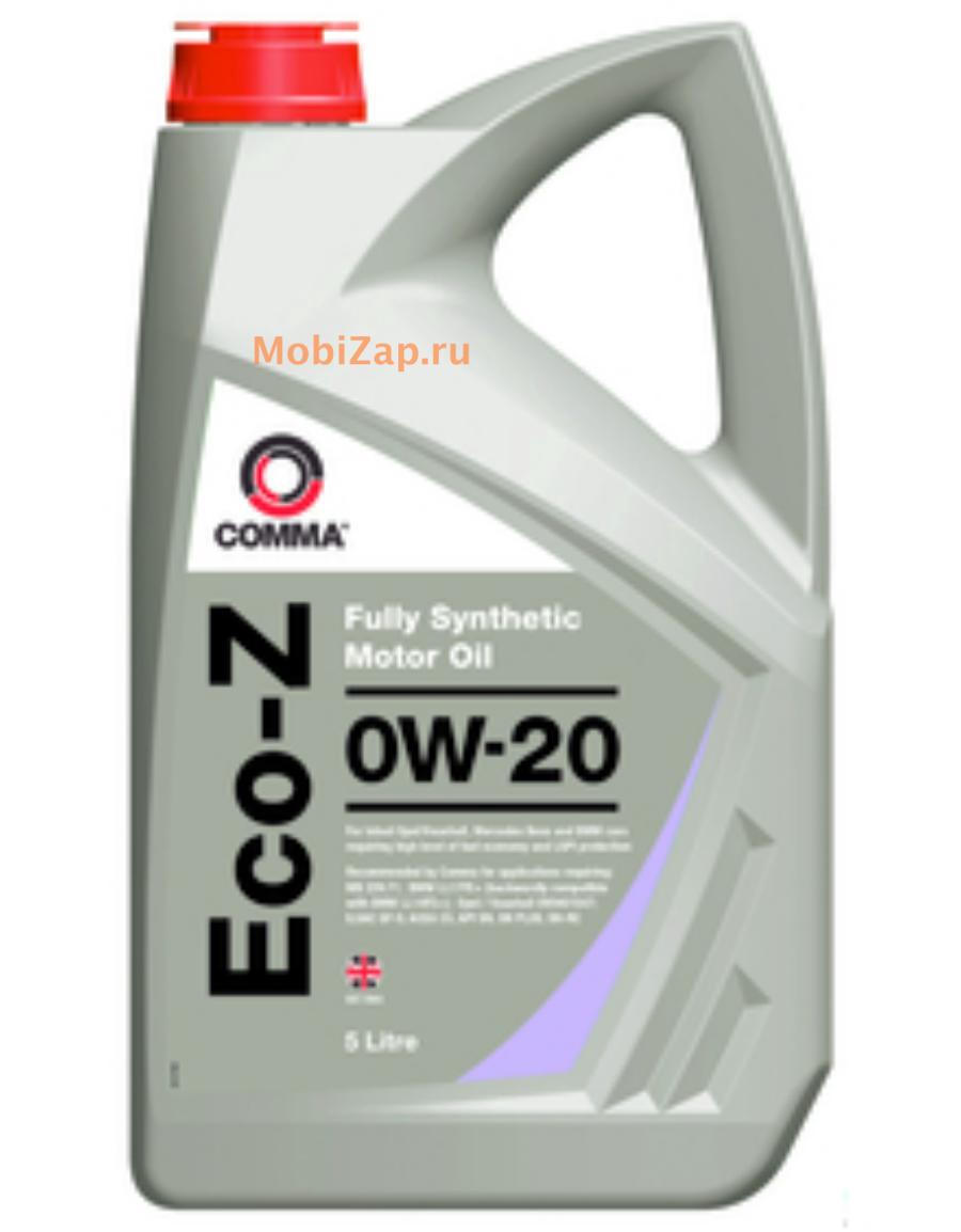 COMMA ECOZ5L Моторное масло COMMA 0w20 Eco-Z (5l) Api Sn/Sn , Acea C5,  Ilsac Gf-5, Bmw Ll17fe , M купить в Москве | mobizap.ru