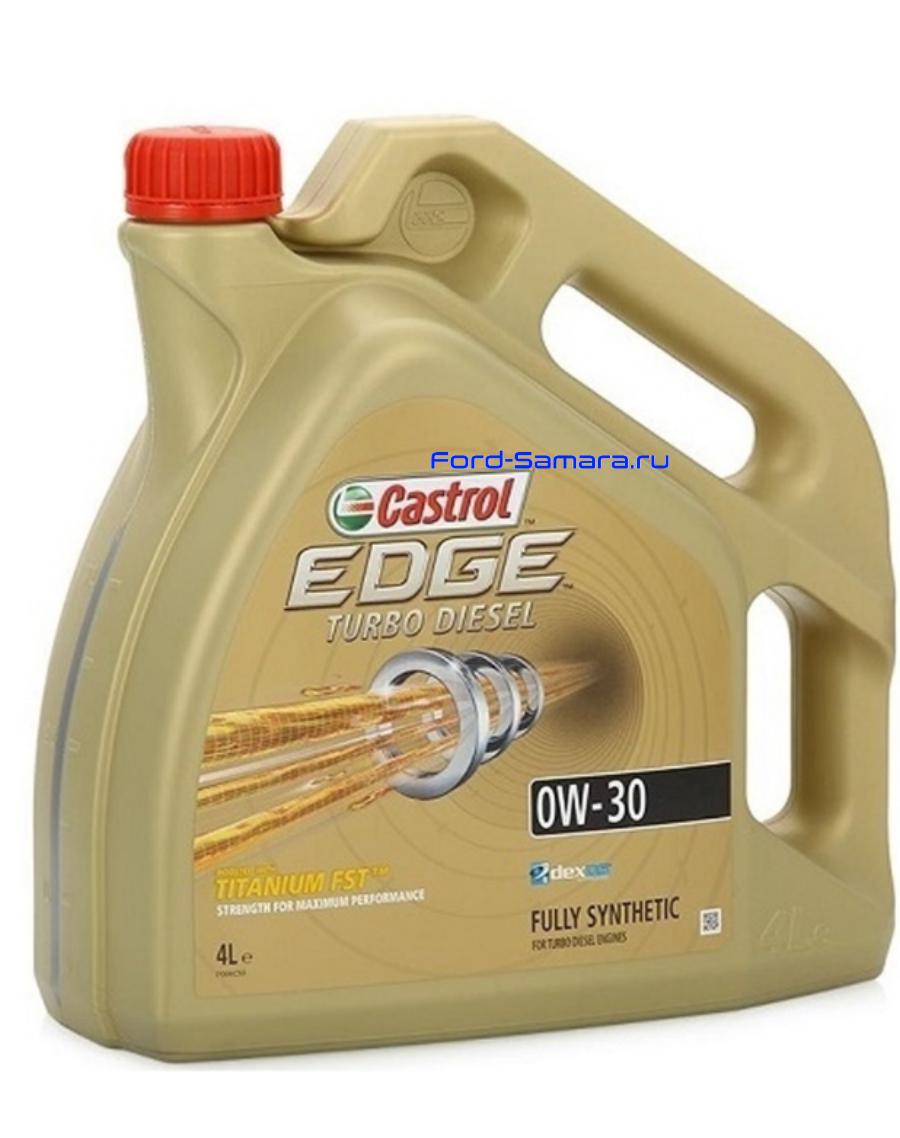 4008177076534 CASTROL Масло CASTROL EDGE TURBO DIESEL 0W-30(4л) купить в  Самаре