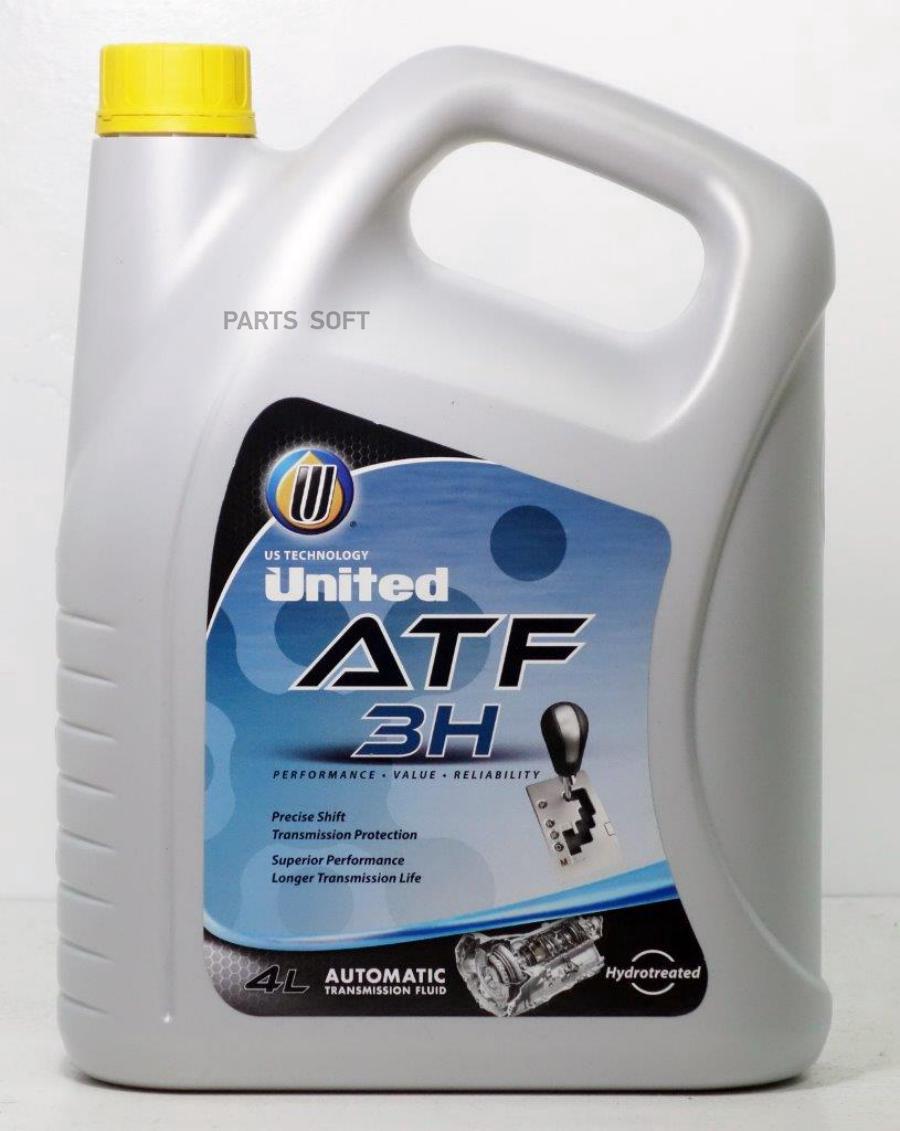 Atf iiih. Жидкость АТФ декстрон 3. Трансмиссионное масло United Oil ATF lt (4л) United Oil арт. 8886351300394. Масло Dexron 3 для АКПП. Масло United Oil ATF MV-99 4л.