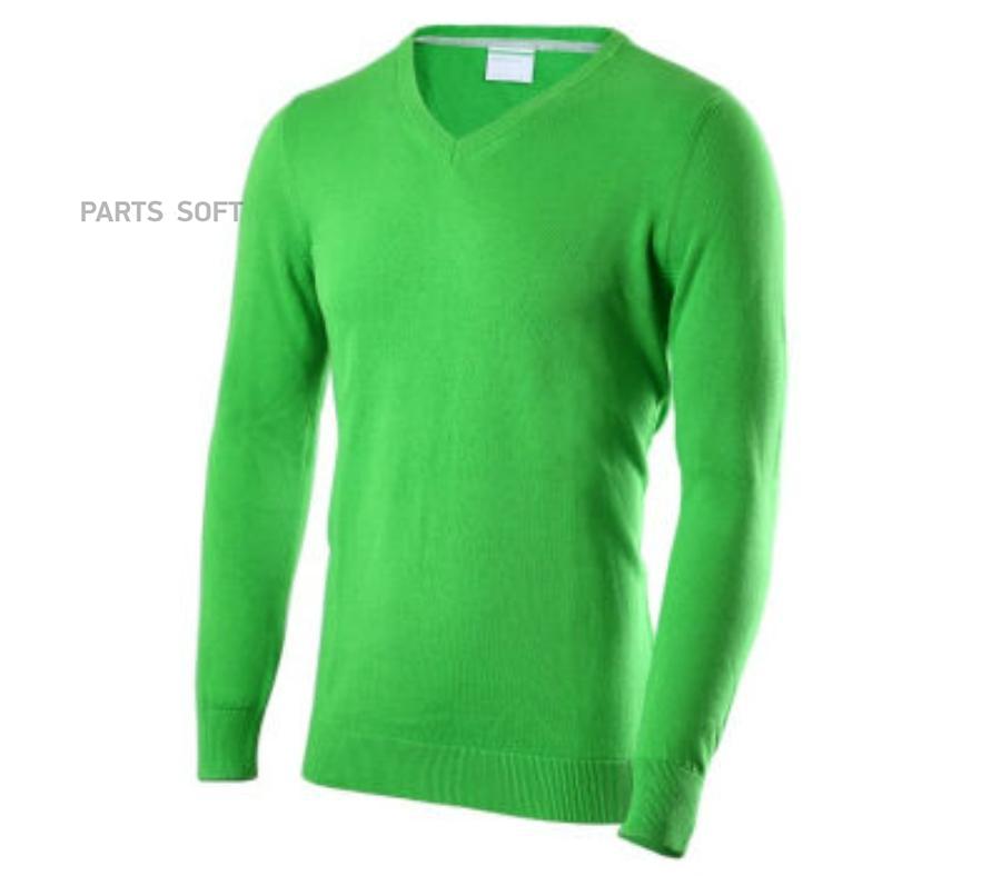 Мужской пуловер зеленый L