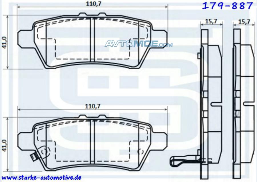 Тормозные колодки патфайндер r51. Nissan Pathfinder r51 задние колодки. Колодки starke. Starke 173526 колодки. Starke 179887.