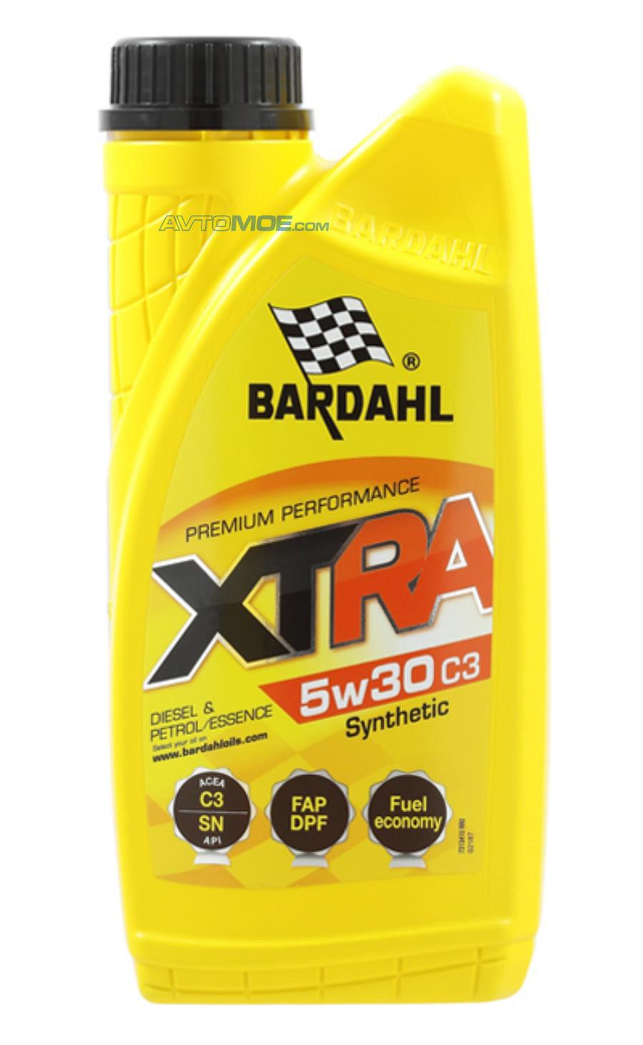 Oil Bardahl 5W30 XTC SN 4L Sint. Engine oil (36312)