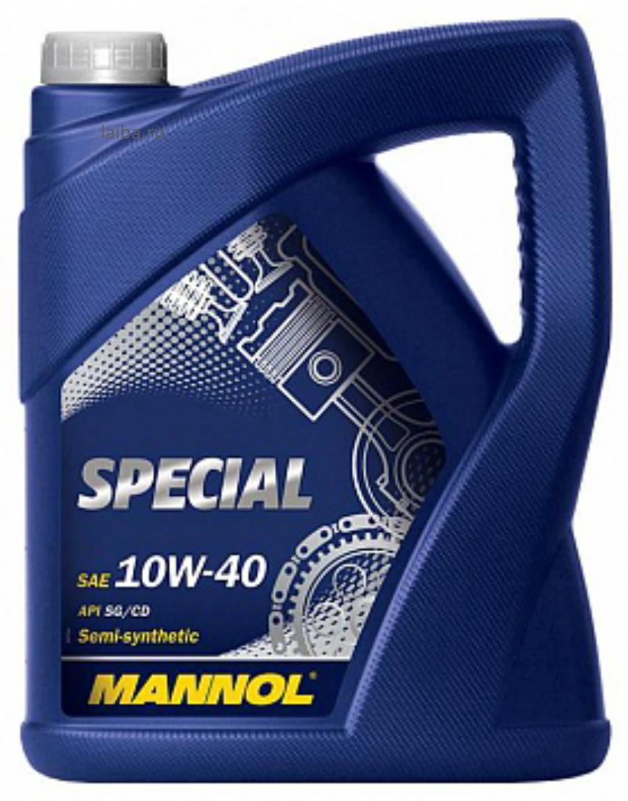 1181 MANNOL Масло моторное полусинтетическое Special 10W-40, 5л