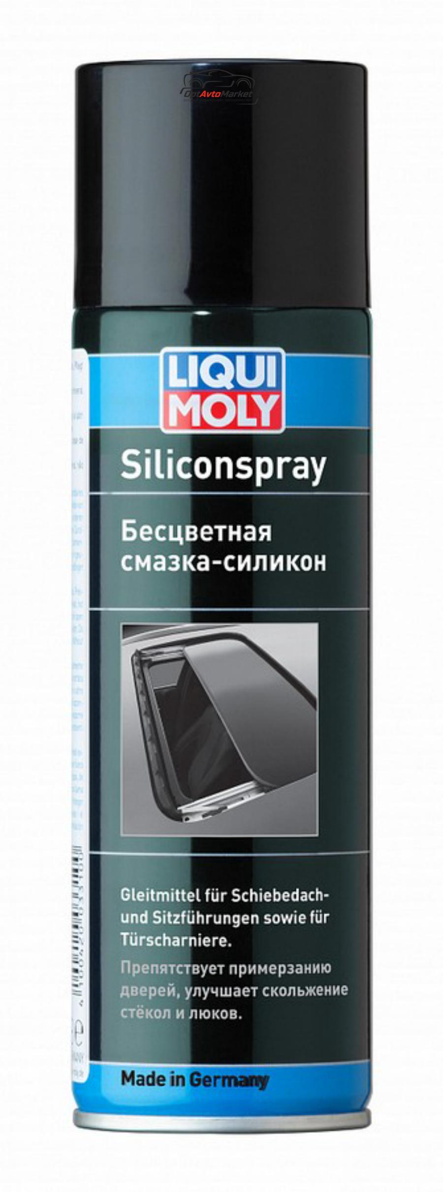 3955 LIQUI MOLY 3955 LiquiMoly Бесцветная смазка-силикон Silicon-Spray (0,3л)