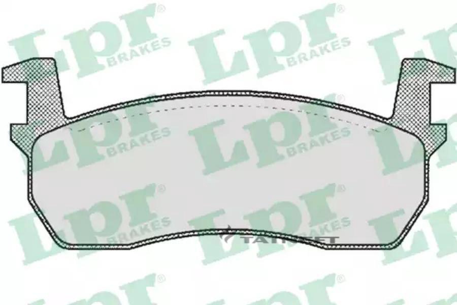 05P313 LPR Комплект тормозных колодок, дисковый тормоз