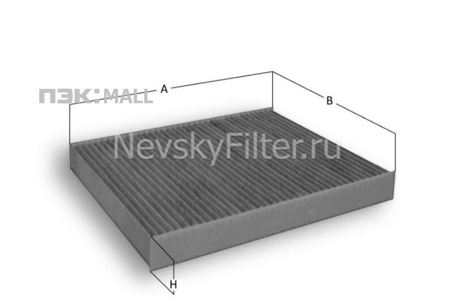 NF6176 NEVSKY-FILTER Фильтр салона