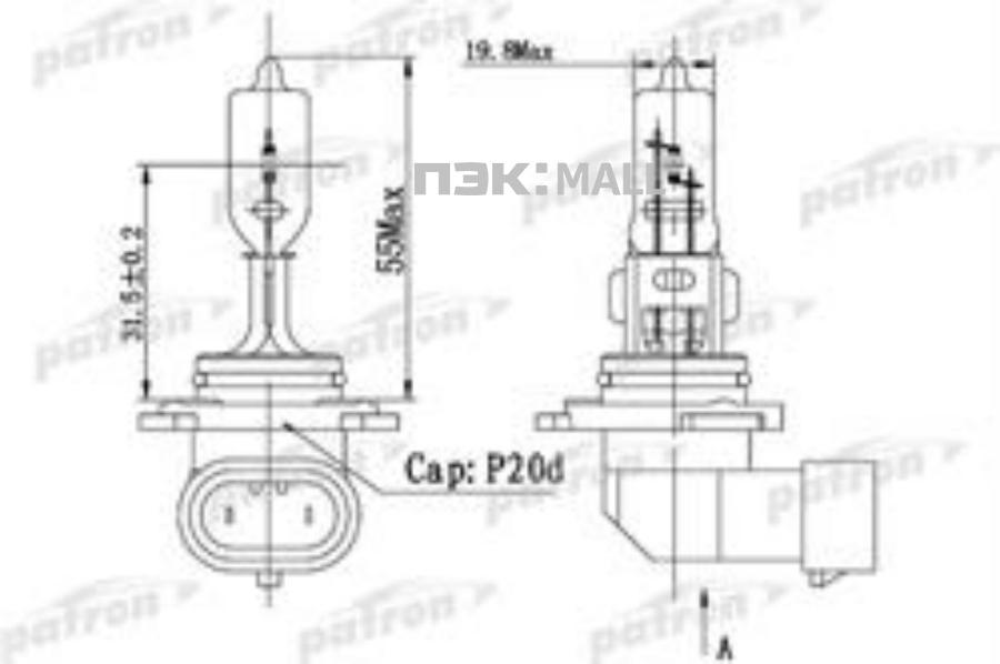 634 31260. Лампа hb3 12v 60w p20d patron (plhb31260). P20d патрон автолампы. Plhb3-12/60. Патрон для лампочки hb3.