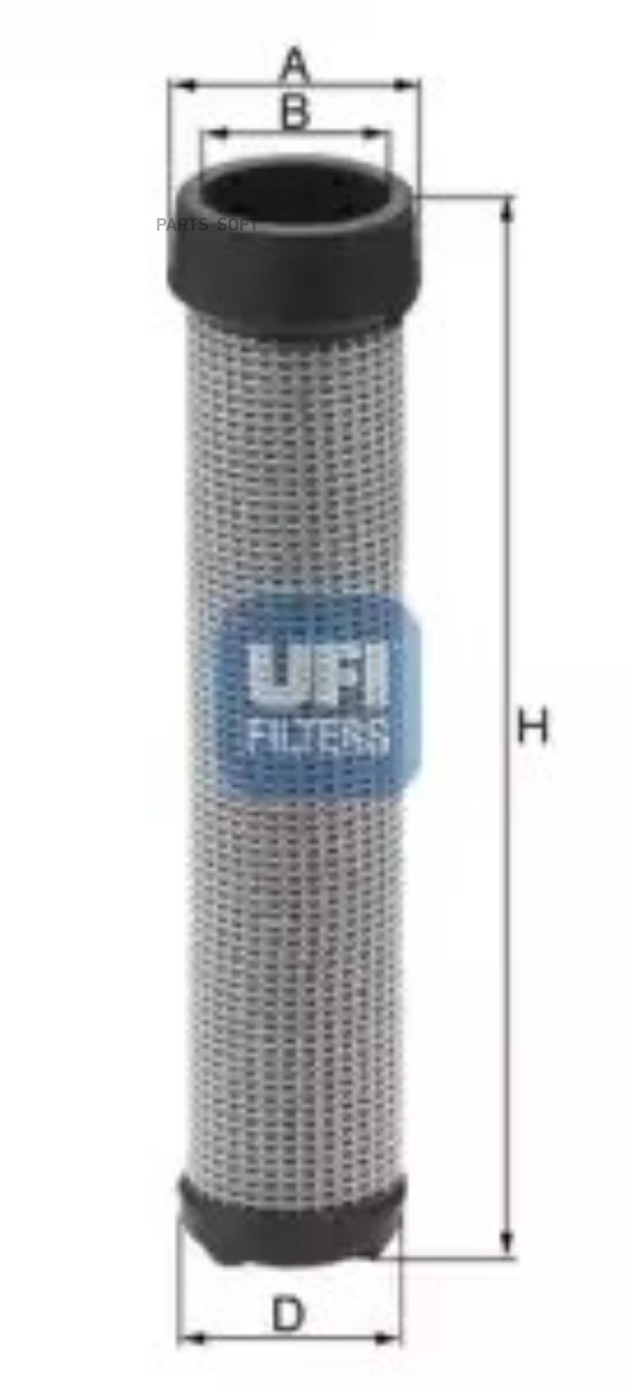 2743000 UFI Фильтр добавочного воздуха