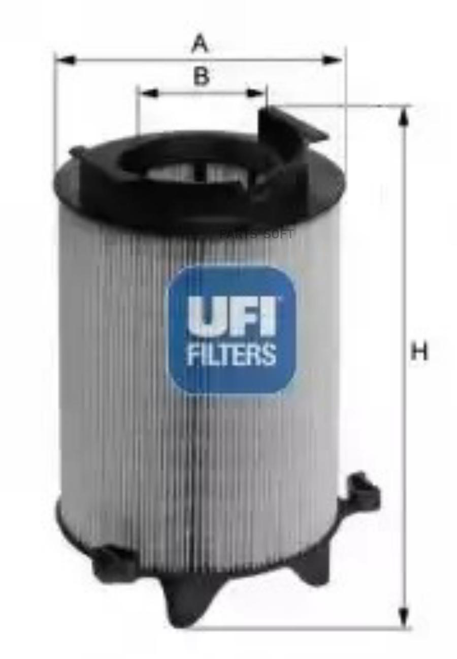 2740100 UFI Воздушный фильтр