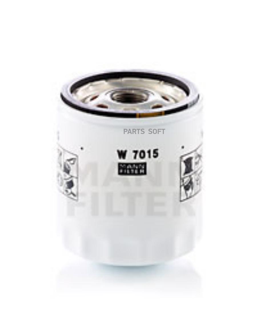 W7015 MANN-FILTER Фильтр масляный
