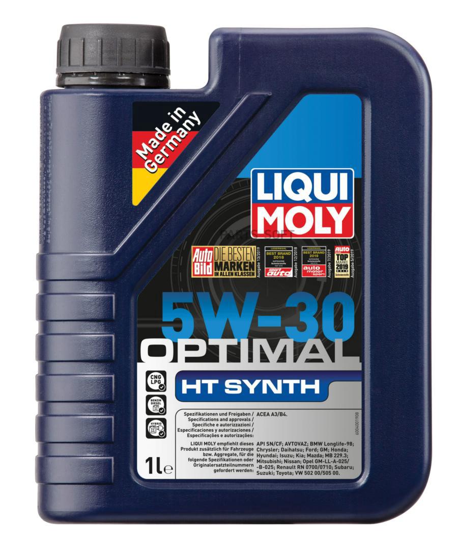 39000 LIQUI MOLY 5W-30 SN/CF OPTIMAL HT SYNTH 1л (НС-синт.мотор.масло)