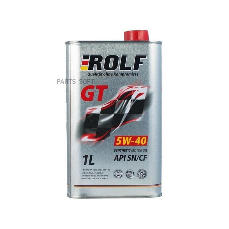 322234 ROLF Масло моторное синтетическое GT 5W-40, 1л