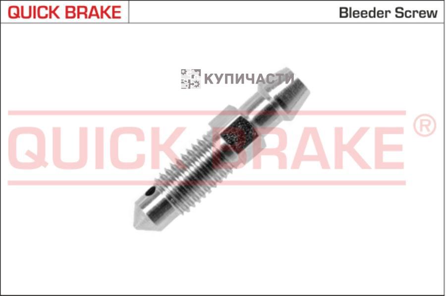 0086 QUICK BRAKE Болт воздушного клапана / вентиль