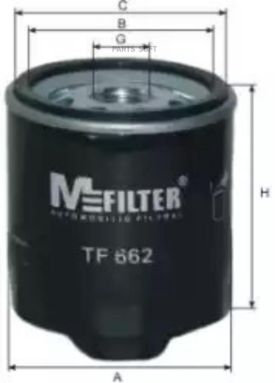 TF662 MFILTER Масляный фильтр