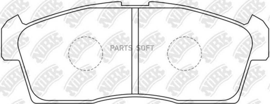Колодки тормпер NIBK PN9426
