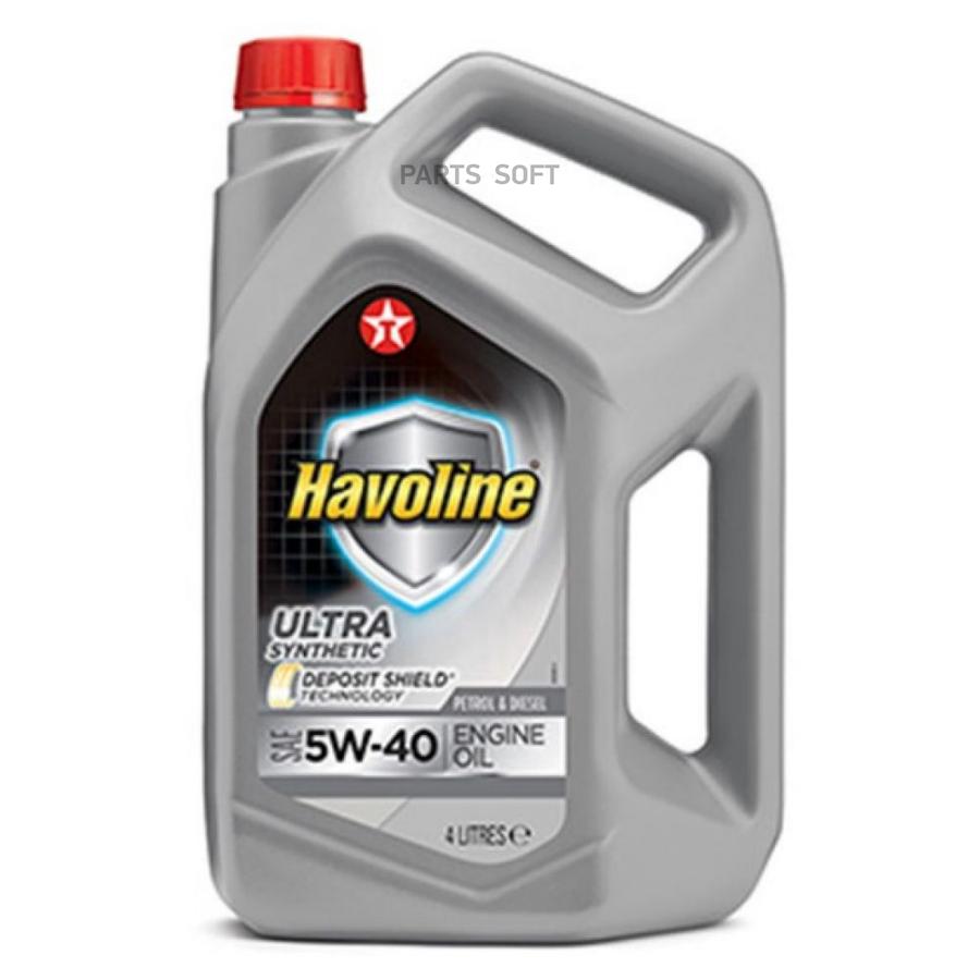 Масло TEXACO Havoline Ultra 5W-40 4л TEXACO 840310MHE