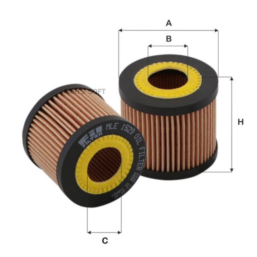 Масляный фильтр FIL FILTER MLE1529