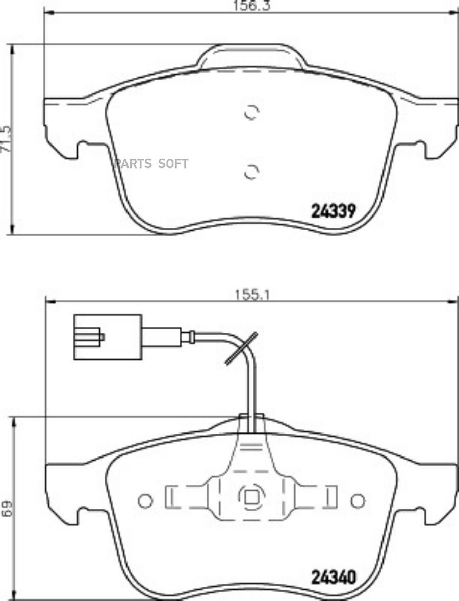 Автозапчасть BEHR-HELLA 8DB355006901