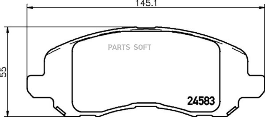 Автозапчасть BEHR-HELLA 8DB355013491