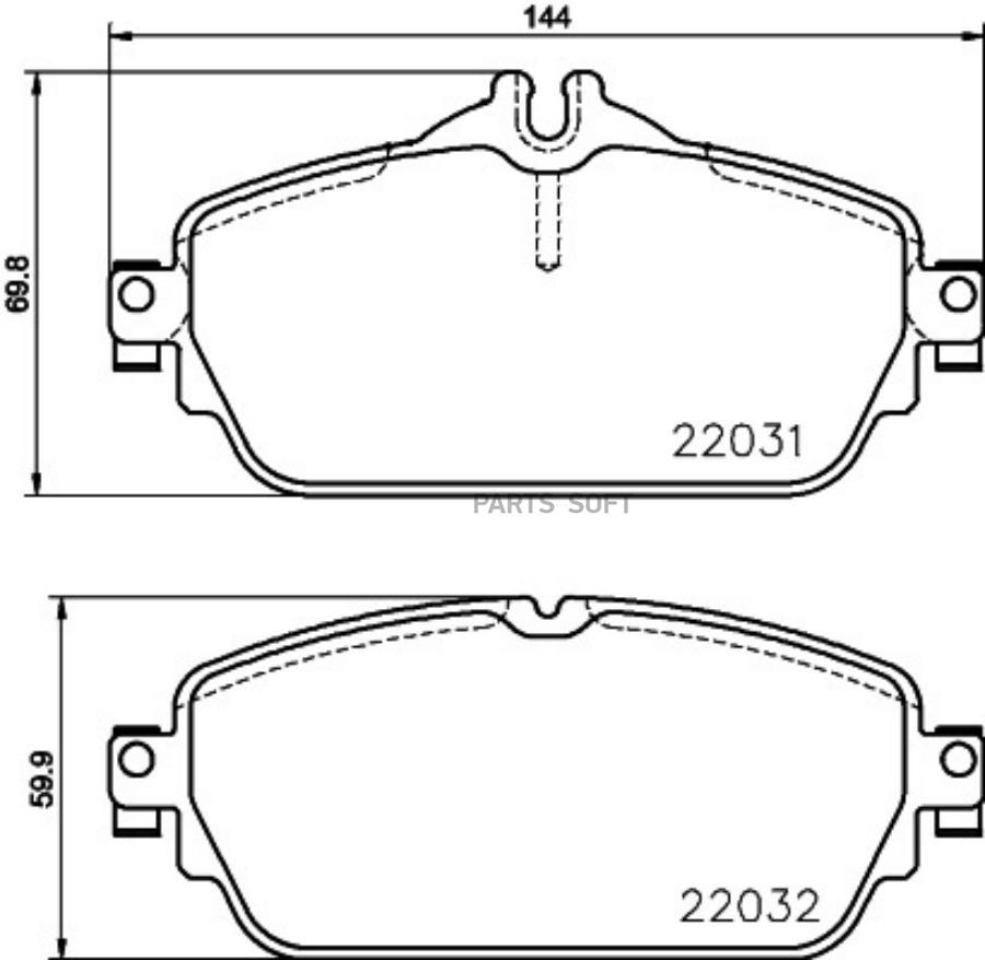 Автозапчасть BEHR-HELLA 8DB355021551