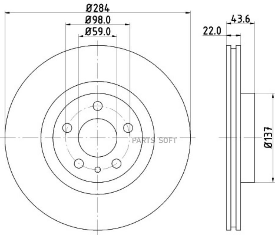 Автозапчасть BEHR-HELLA 8DD355101951