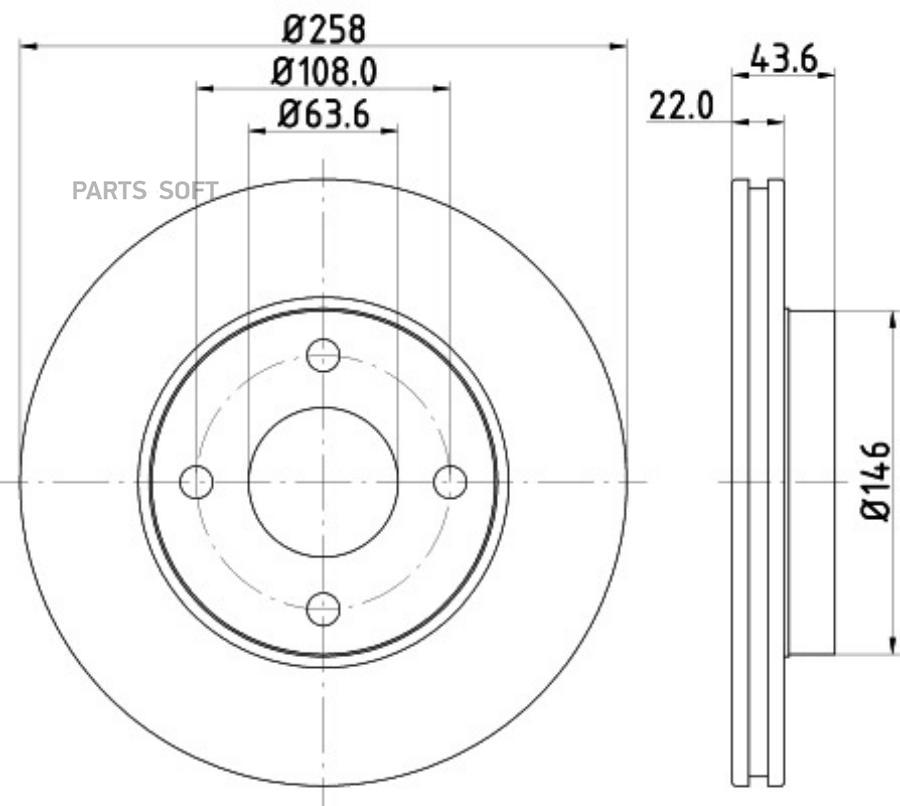 Автозапчасть BEHR-HELLA 8DD355106431