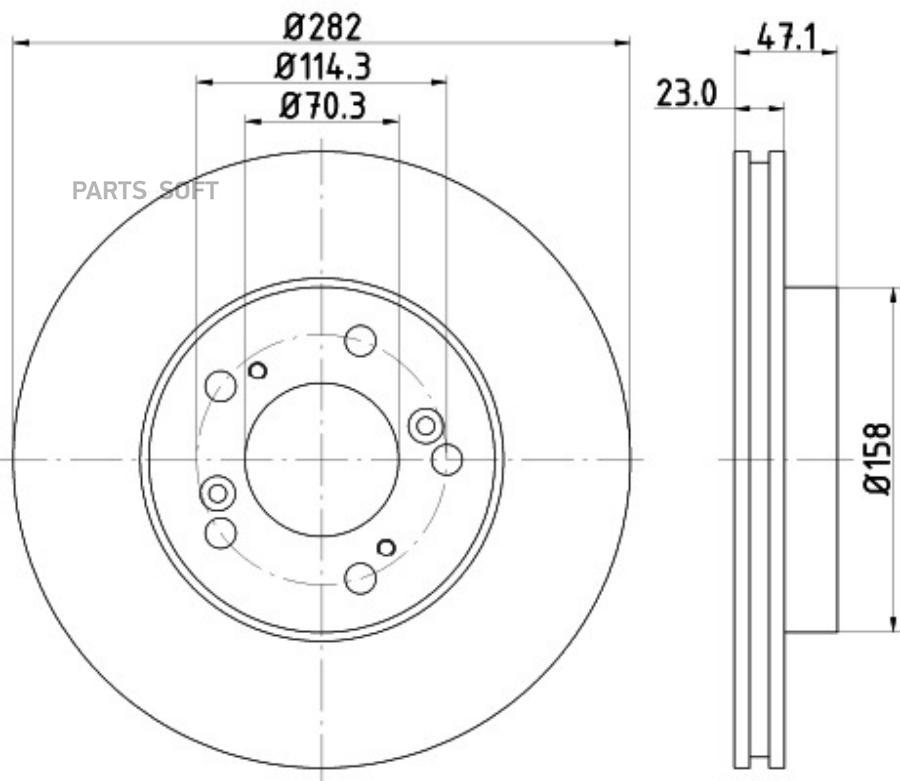 Автозапчасть BEHR-HELLA 8DD355107131