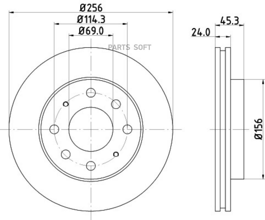 Автозапчасть BEHR-HELLA 8DD355107321