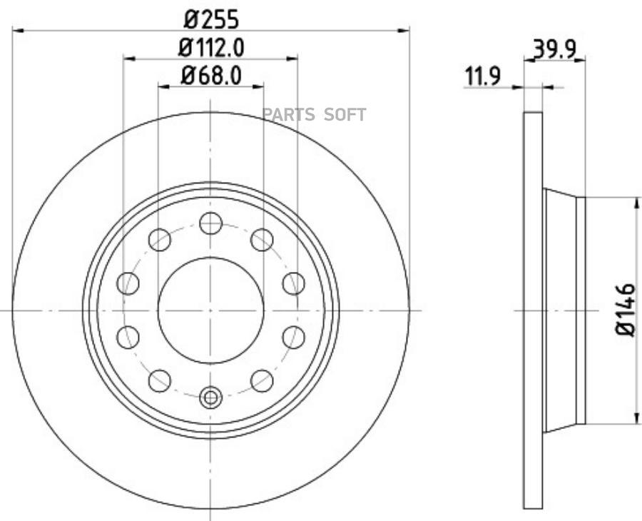 Автозапчасть BEHR-HELLA 8DD355107561