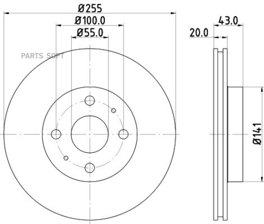 Автозапчасть BEHR-HELLA 8DD355108881