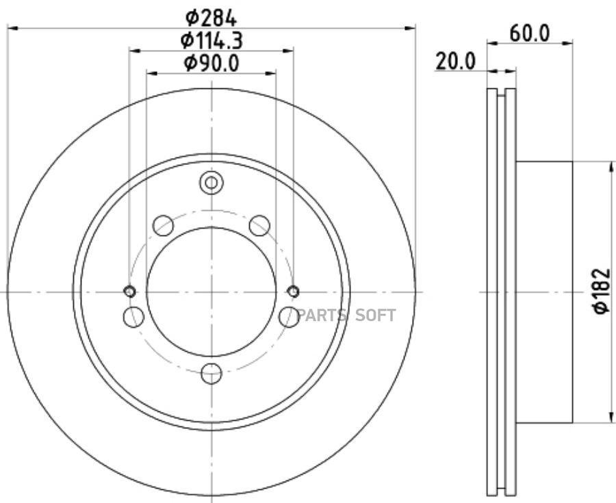 Автозапчасть BEHR-HELLA 8DD355111491