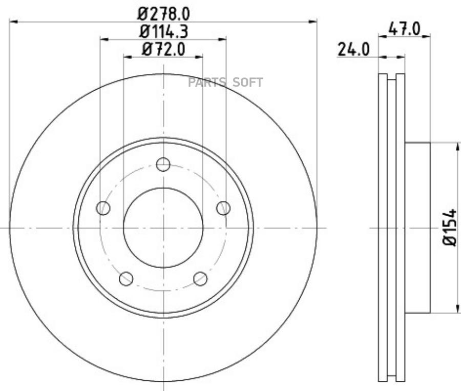 Автозапчасть BEHR-HELLA 8DD355112731