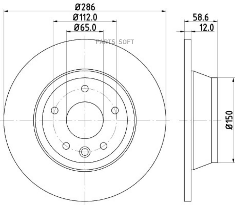 Автозапчасть BEHR-HELLA 8DD355113841