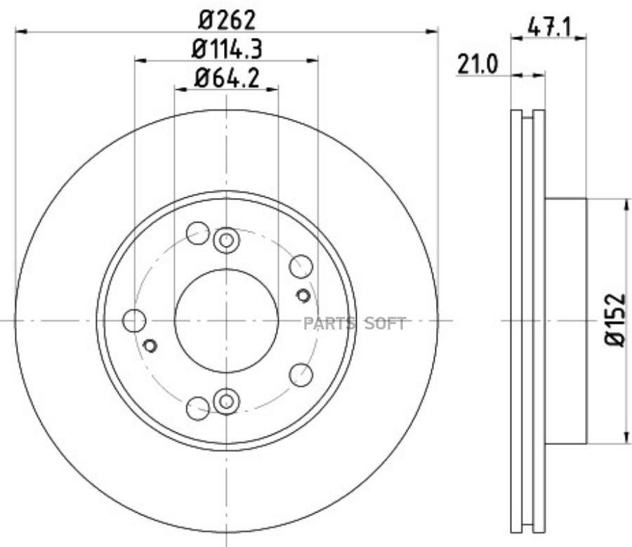 Автозапчасть BEHR-HELLA 8DD355115341