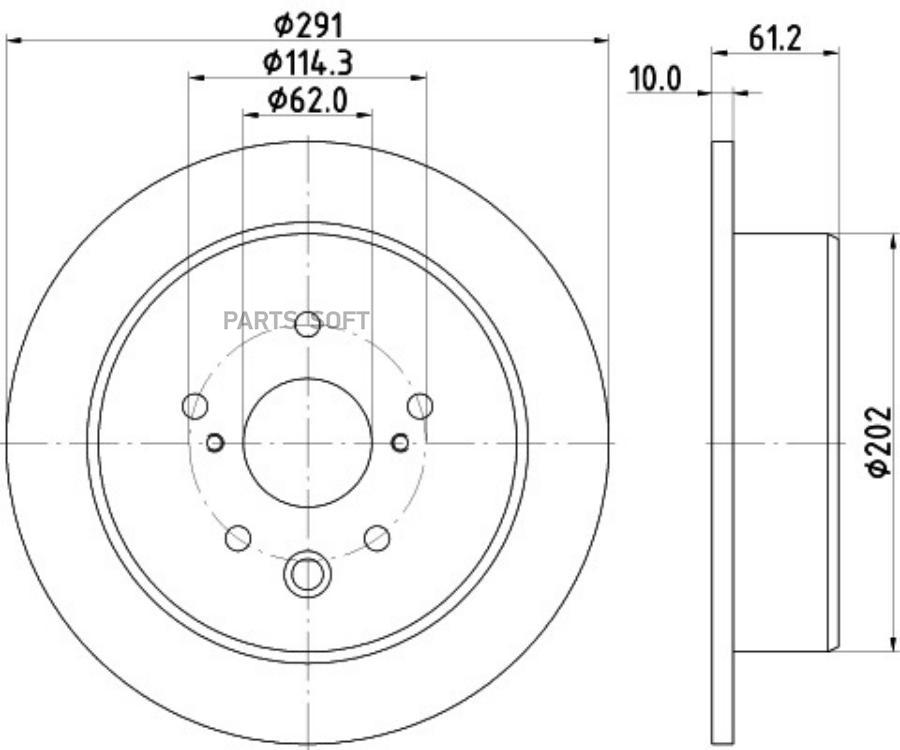 Автозапчасть BEHR-HELLA 8DD355115711