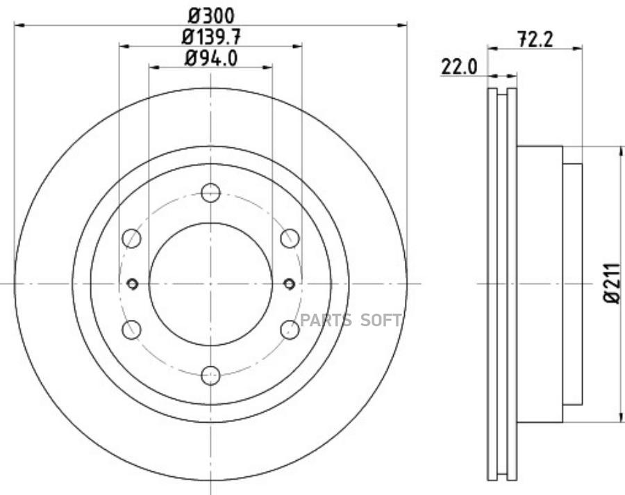 Автозапчасть BEHR-HELLA 8DD355118651