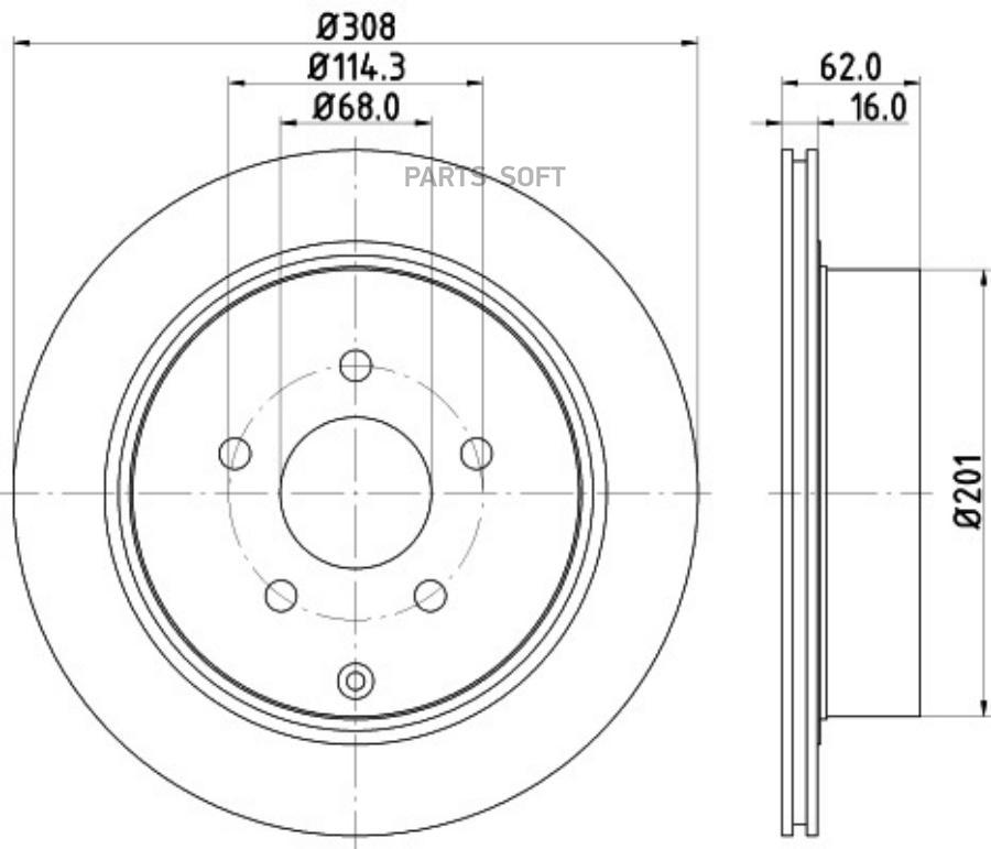 Автозапчасть BEHR-HELLA 8DD355118811