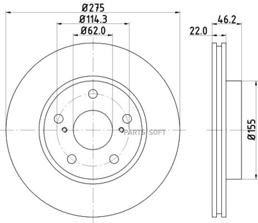 Автозапчасть BEHR-HELLA 8DD355118961